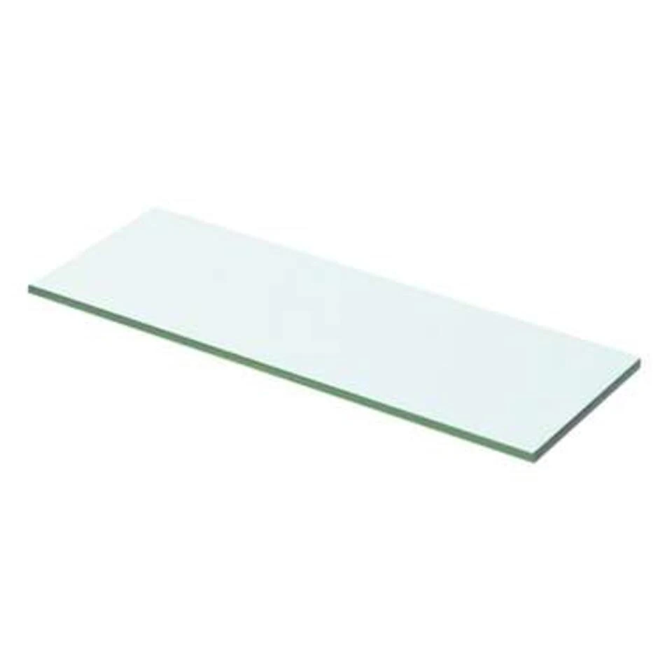VidaXL Schappen 2 St 50x12 Cm Glas Transparant 4 VidaXL Schappen 2 St 50x12 Cm Glas Transparant - Afbeelding 2