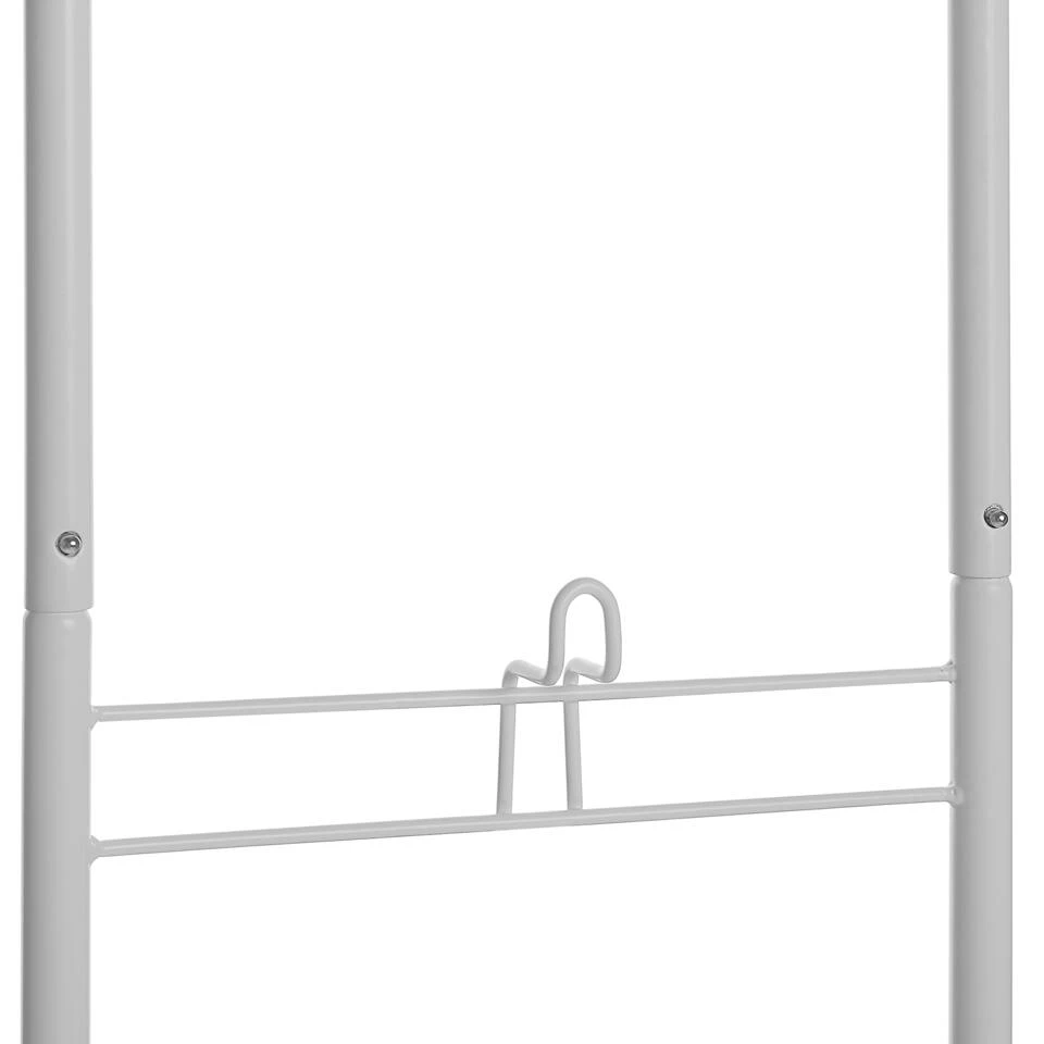 Beliani AYAPAL - Wit Metaal 5 Beliani AYAPAL - Wit Metaal - Afbeelding 3