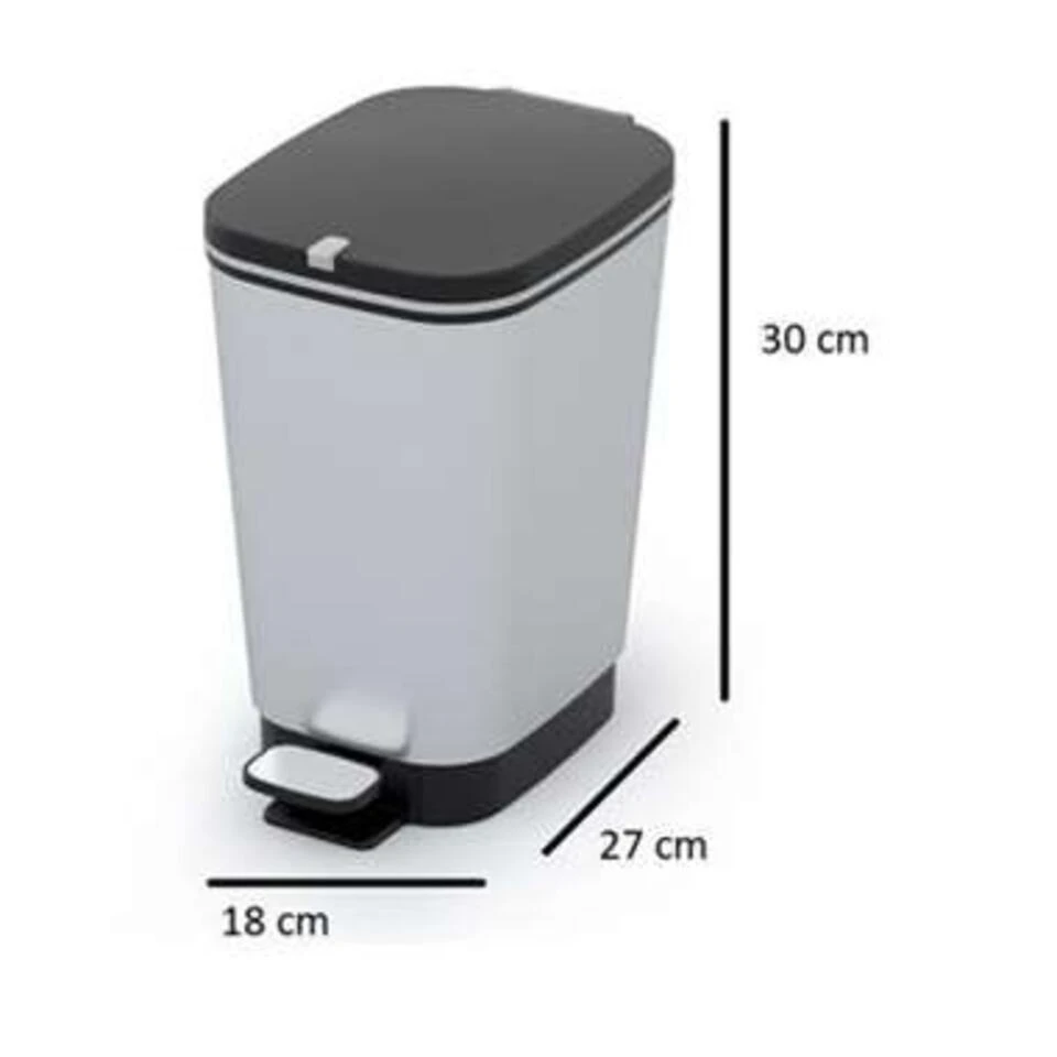 Pedaalemmer Chic Bin Steel S -Kis 4 Pedaalemmer Chic Bin Steel S -Kis - Afbeelding 2