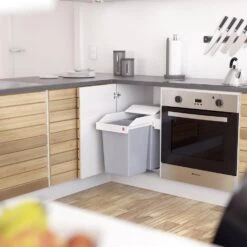 Hailo Multi-Box Duo L Inbouwprullenbak - 2x14L - Wit -Beste Opslag Winkel 0ab021529e17420f8dea3d814a5ce3a6