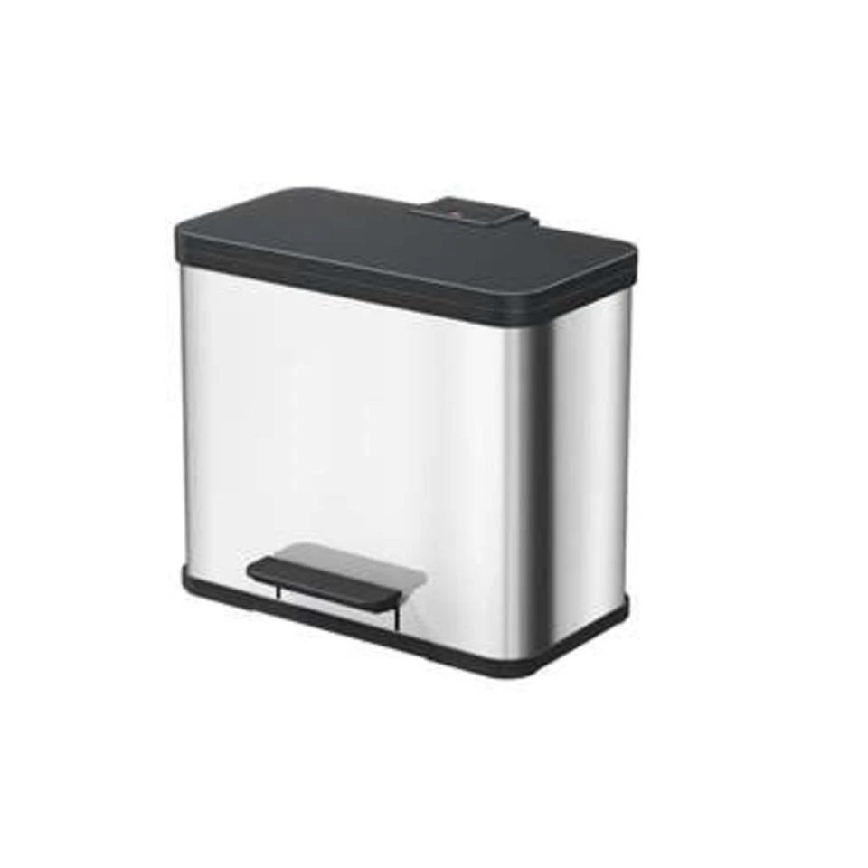 Prullenbak Oko Trio Plus 3x9 RVS L - Hailo 3 Prullenbak Oko Trio Plus 3x9 RVS L - Hailo