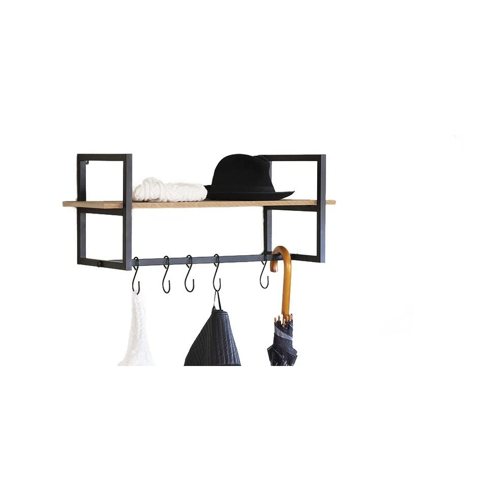 Lifa Living Victor Wandkapstok Naturel 6 Lifa Living Victor Wandkapstok Naturel - Afbeelding 4