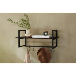 Lifa Living Victor Wandkapstok Zwart 7 Lifa Living Victor Wandkapstok Zwart -Beste Opslag Winkel 1000009738 0101