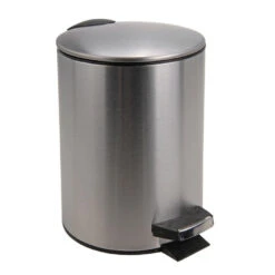 Merkloos Pedaalemmer - RVS - Mat - 3 L - 23 Cm