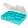 Forte Plastics Opbergdoos - 13-vaks - Kunststof - Blauw - 27x20x3 Cm 1 Forte Plastics Opbergdoos - 13-vaks - Kunststof - Blauw - 27x20x3 Cm -Beste Opslag Winkel 1000013034