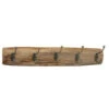 Deco By Boltze Kapstok - Hout Met Staal - Antiek Look - 55 X 10 Cm -Beste Opslag Winkel 1000013058