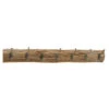 Deco By Boltze Kapstok - Hout Met Staal - Antiek Look - 75 Cm -Beste Opslag Winkel 1000013060