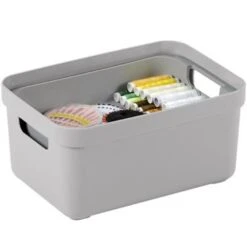 Sigma Home Opbergbox 5L Grijs -Beste Opslag Winkel 1000014053 0111