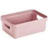 Sigma Home Opbergbox 9L Roze -Beste Opslag Winkel 1000014088