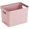 Sigma Home Opbergbox 18L Roze 1 Sigma Home Opbergbox 18L Roze -Beste Opslag Winkel 1000014091