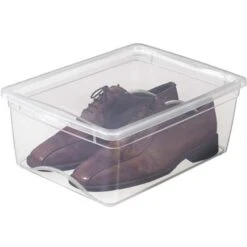 Omega Opbergbox 11L Transparant -Beste Opslag Winkel 1000014108 0101