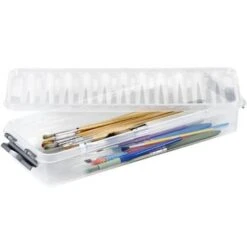 Q-line Opbergbox 2,5L Transparant Metaal -Beste Opslag Winkel 1000014117 0102