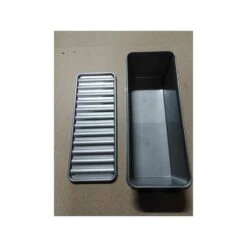 Q-line Opbergbox 9,5L Metaal Zwart -Beste Opslag Winkel 1000014118 0101