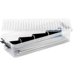 Q-line Opbergbox 6,5L Transparant Metaal -Beste Opslag Winkel 1000014120 0110