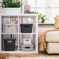 Sigma Home Opbergbox 9L Wit 9 Sigma Home Opbergbox 9L Wit -Beste Opslag Winkel 1000014136 0102