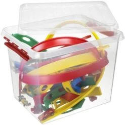 Q-line Opbergbox 52L Transparant Rood 7 Q-line Opbergbox 52L Transparant Rood -Beste Opslag Winkel 1000014168 0102