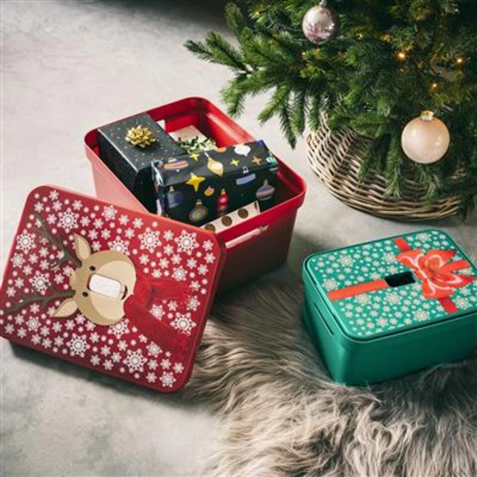 Sigma Home Opbergbox 32L Burgundy 5 Sigma Home Opbergbox 32L Burgundy - Afbeelding 3