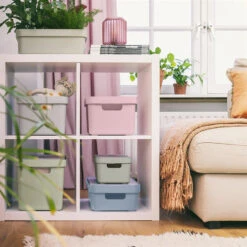 Sigma Home Opbergbox 9L Blauw -Beste Opslag Winkel 1000014186 0102