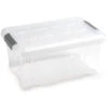 1x Opslagbakken/organizers Met Deksel 5 Liter 29 Cm Transparant -Beste Opslag Winkel 1000014799