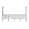 Items Kapstok - Deurhanger - Zilver - Bloemen Patroon - 32 Cm -Beste Opslag Winkel 1000017556