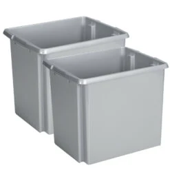 Nesta Opbergbox 45L Grijs 7 Nesta Opbergbox 45L Grijs -Beste Opslag Winkel 1000018251 0102