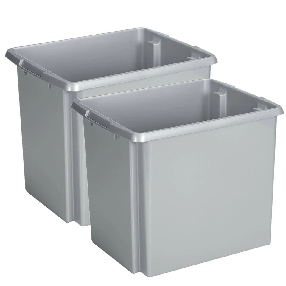 Nesta Opbergbox 45L Grijs 5 Nesta Opbergbox 45L Grijs - Afbeelding 3