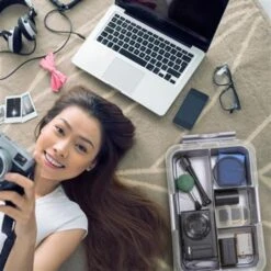 Q-line Opbergbox Met Inzet 6L Transparant Metaal -Beste Opslag Winkel 1000018270 0110