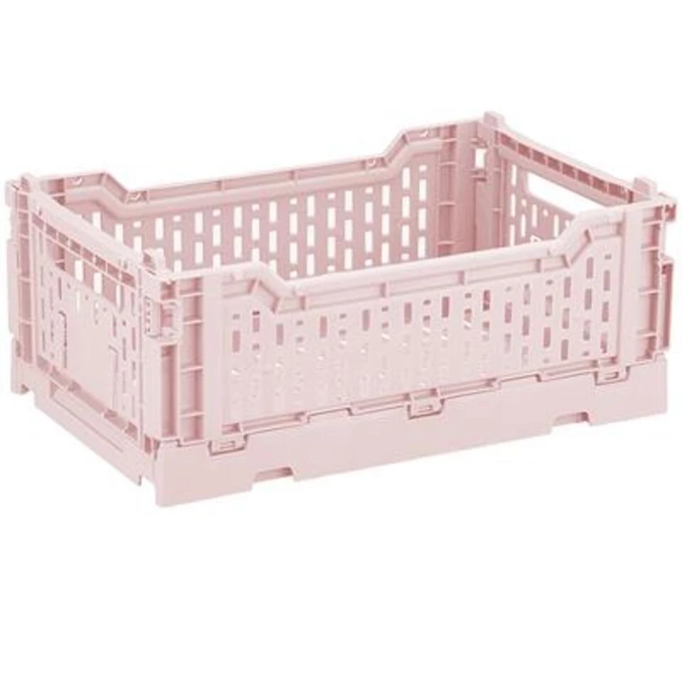 Basic Vouwkrat 4L Roze 3 Basic Vouwkrat 4L Roze