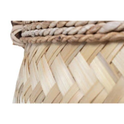Giga Meubel Basket Naturel - 46x46x35cm - Bamboo 7 Giga Meubel Basket Naturel - 46x46x35cm - Bamboo -Beste Opslag Winkel 1000031196 0101