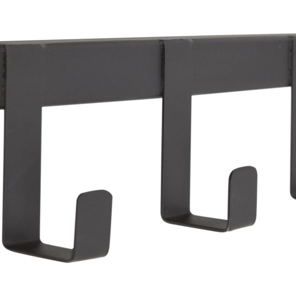 LOFT42 Woody Kapstok - Zwart – Mangohout – Metaal 6 LOFT42 Woody Kapstok - Zwart – Mangohout – Metaal - Afbeelding 4