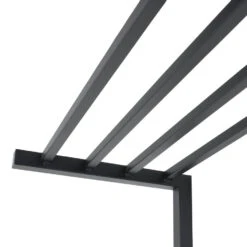 LOFT42 Bergamo Kapstok - Zwart – Metaal – 4 Haken -Beste Opslag Winkel 1000032530 0101