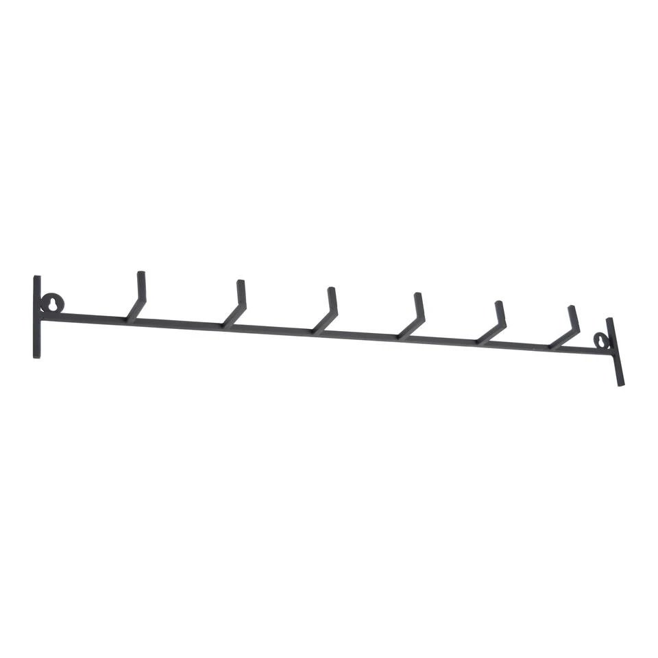 LOFT42 Hook Kapstok - Zwart – Metaal – 6 Haken 3 LOFT42 Hook Kapstok - Zwart – Metaal – 6 Haken
