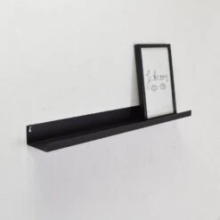 LOFT42 Picca Fotoplank - Metaal - Mat Zwart - 6x80x11 -Beste Opslag Winkel 1000032535 0101