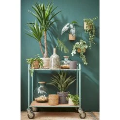 Mica Decorations Atlantic Mand Voor Planten Set Van 3 - Ø16 Cm - Crème -Beste Opslag Winkel 1000034262 0111