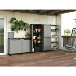 Keter Planet Opbergkast Hoog - 3 Planken -Beste Opslag Winkel 1000035413 0102