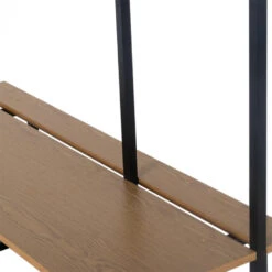 Giga Meubel Halbankje Metaal - Kapstok - 50x45x180cm - Helsinki -Beste Opslag Winkel 1000038329 0103