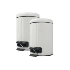 Merkloos Pedaalemmer - Wit - 3 L - L22 X B16 X H25 Cm 5 Merkloos Pedaalemmer - Wit - 3 L - L22 X B16 X H25 Cm -Beste Opslag Winkel 1000038462 0101