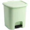 PlasticForte Pedaalemmer - Mintgroen - 7 L - 24 X 22 X 25.5 Cm -Beste Opslag Winkel 1000038464