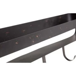 WOOOD Akke Wandrek Horizontaal - Metaal - Zwart - 29x56x13 9 WOOOD Akke Wandrek Horizontaal - Metaal - Zwart - 29x56x13 -Beste Opslag Winkel 1000041291 0103