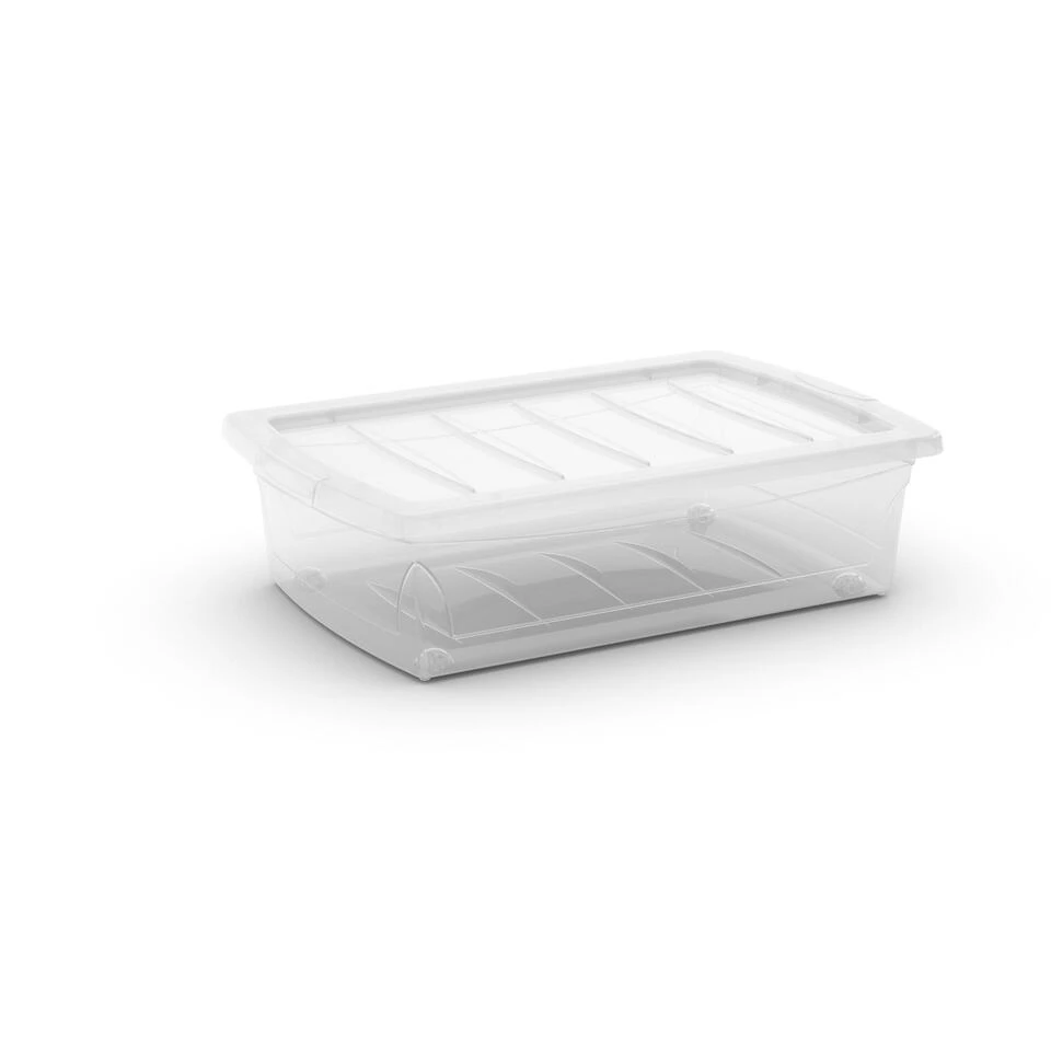 Kis Spinning Opbergbox M - 30L - Transparant 3 Kis Spinning Opbergbox M - 30L - Transparant