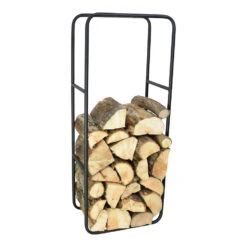 LOFT42 Fira Haardhoutrek Rechthoek Zwart Metaal - 100x40x25