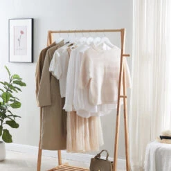 ACAZA 20 Stuks Massief Houten Kledinghangers, Met Inkeping En Broeklat, Wit -Beste Opslag Winkel 1000045933 0103