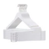 ACAZA 20 Stuks Massief Houten Kledinghangers, Met Inkeping En Broeklat, Wit 1 ACAZA 20 Stuks Massief Houten Kledinghangers, Met Inkeping En Broeklat, Wit -Beste Opslag Winkel 1000045933