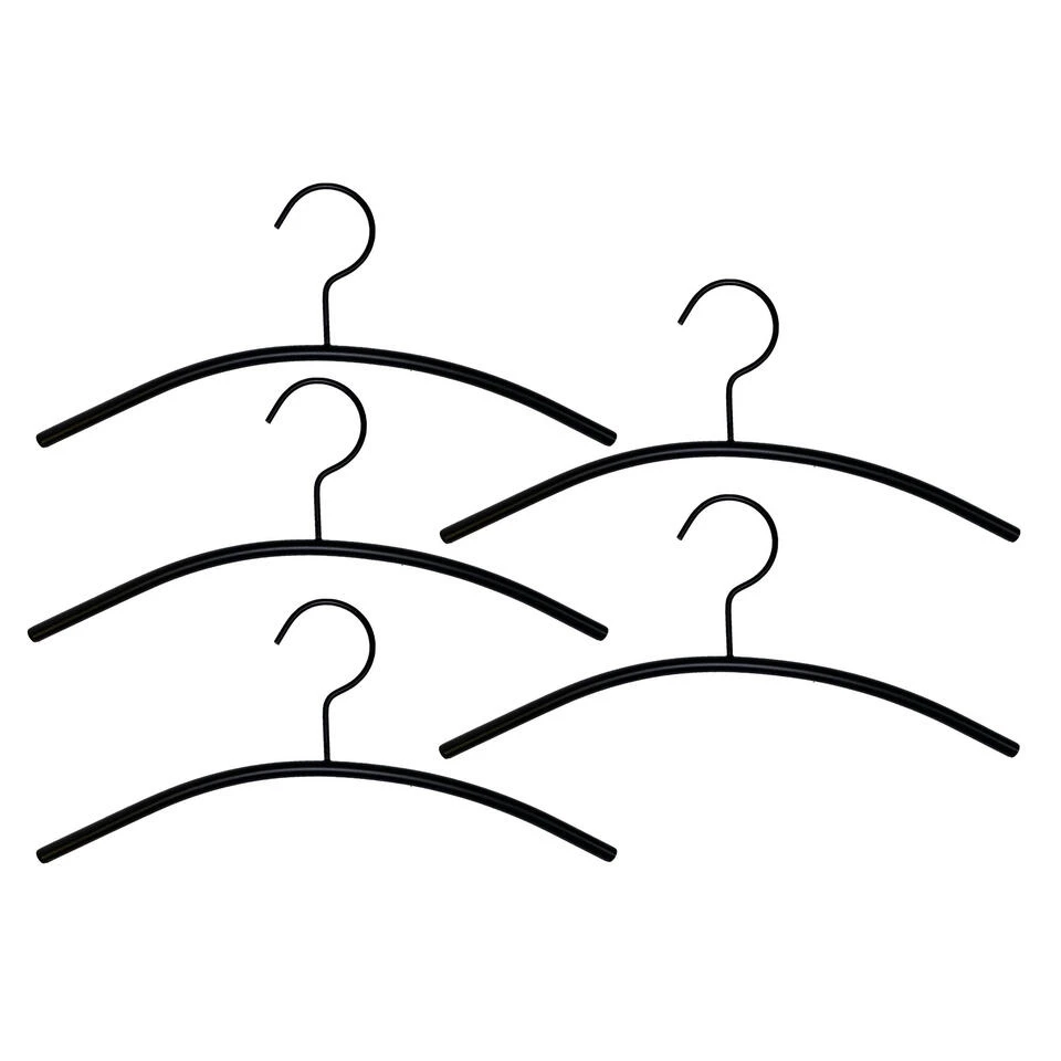 Ylumen Kapstok Hangers - 43 X20.5 Cm - Zwart 4 Ylumen Kapstok Hangers - 43 X20.5 Cm - Zwart - Afbeelding 2