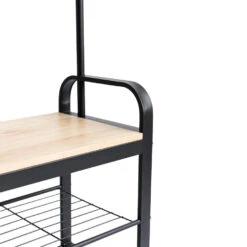 ACAZA Garderoberek In Lichte Eik Kleur Met Kapstok, Schoenenrek En Bankje -Beste Opslag Winkel 1000046830 0103