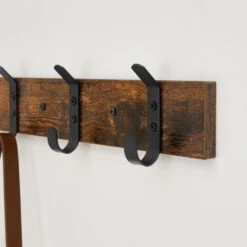 ACAZA Wandkapstok Met 3 Haken, Compacte Houten Muurkapstok, Industrieel 9 ACAZA Wandkapstok Met 3 Haken, Compacte Houten Muurkapstok, Industrieel -Beste Opslag Winkel 1000046834 0103