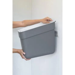 Curver Ready To Collect Prullenbak 20L - 2 Stuks - Antraciet -Beste Opslag Winkel 1000047936 0102