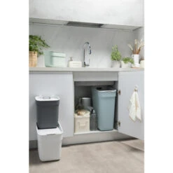 Curver Ready To Collect Prullenbak 20L - Donkergrijs -Beste Opslag Winkel 1000047941 0102