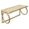 Giga Meubel Wandplank Naturel - Rotan - 60x25x30cm - Malu -Beste Opslag Winkel 1000047979