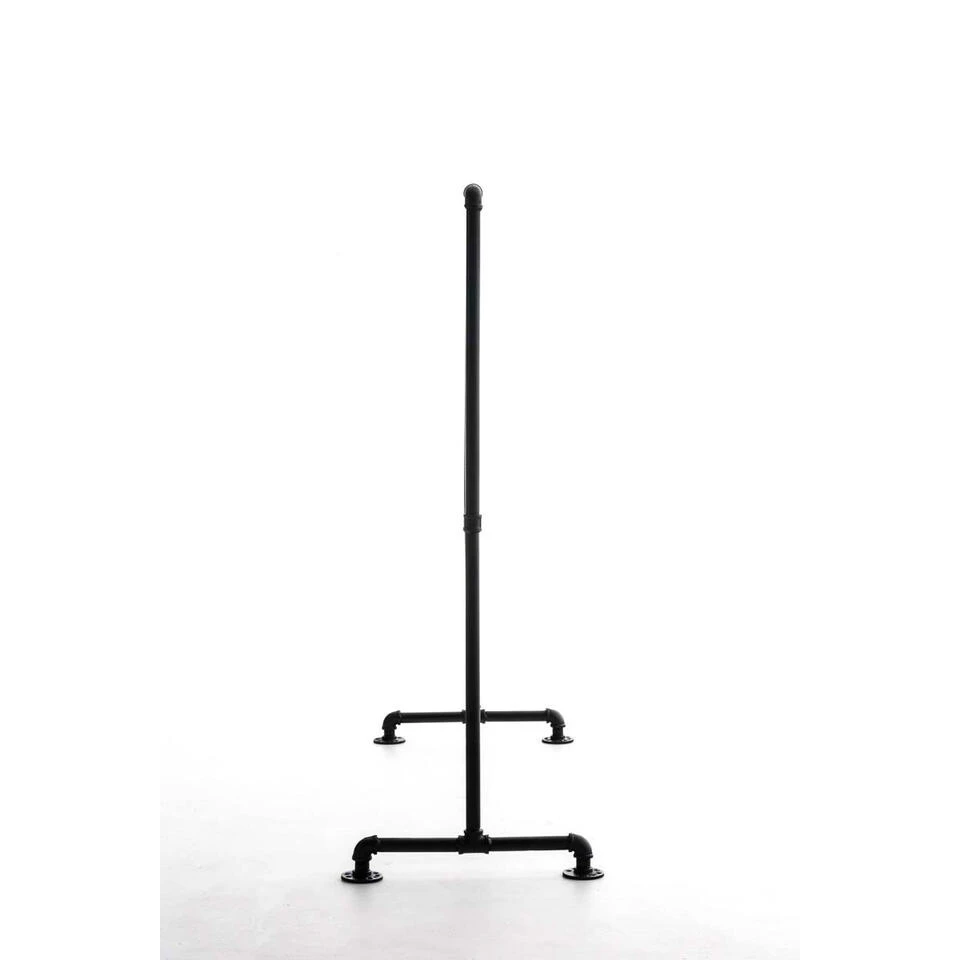 Clp Kledingrek Jersey 150x120x55 Zwart 5 Clp Kledingrek Jersey 150x120x55 Zwart - Afbeelding 3